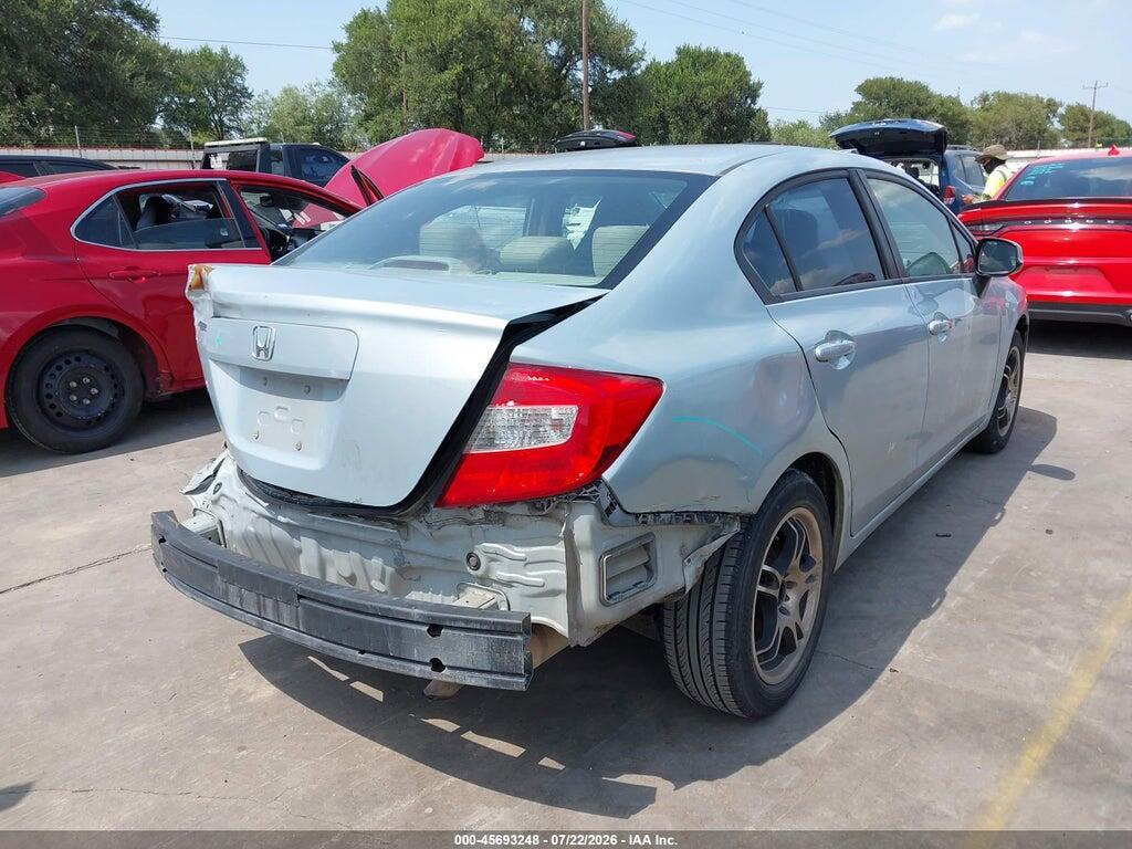 19XFB2F59CE330637 2012 HONDA CIVIC photo no. 4