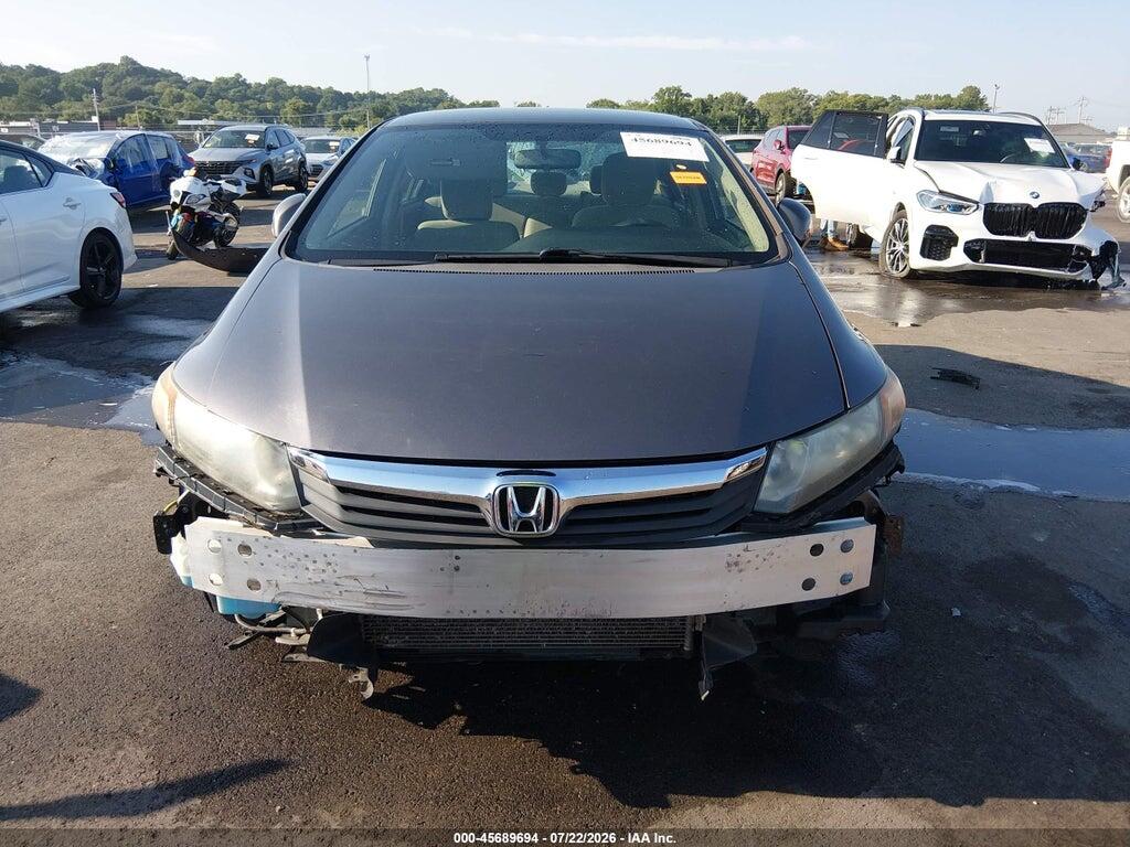 19XFB2F50CE082939 2012 HONDA CIVIC photo no. 6