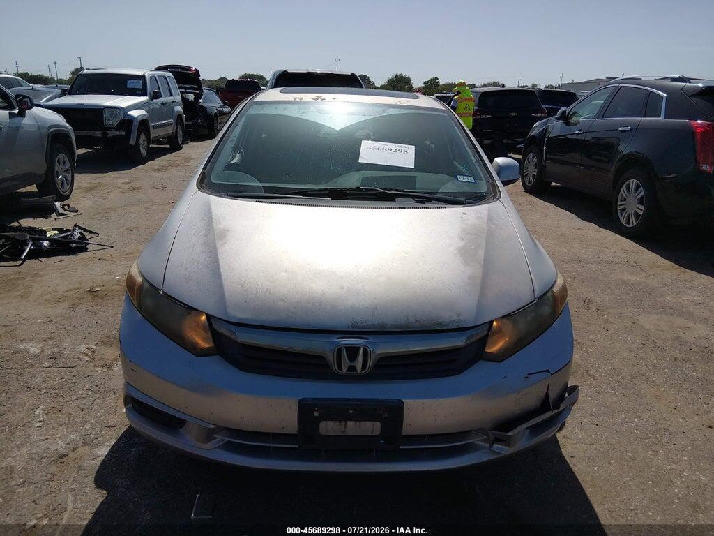 2HGFB2F8XCH317797 2012 HONDA CIVIC photo no. 12