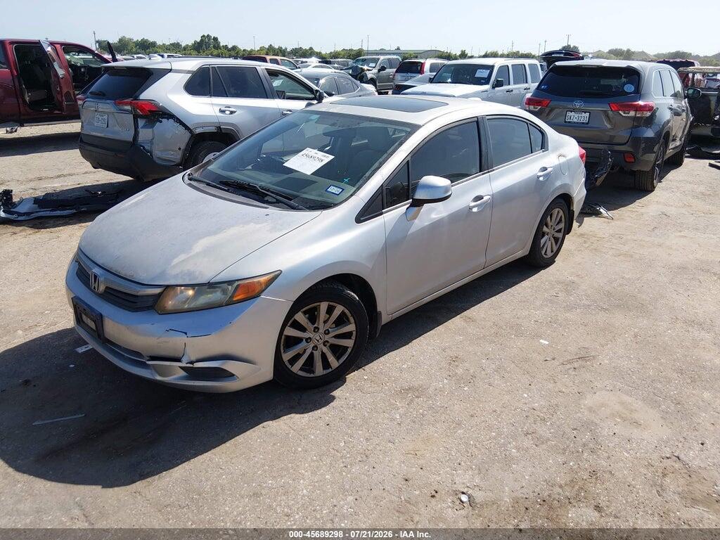 2HGFB2F8XCH317797 2012 HONDA CIVIC photo no. 2