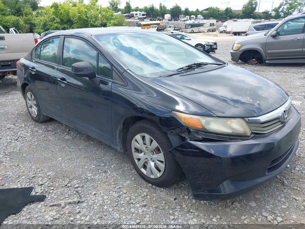 19XFB2F58CE067542 2012 HONDA CIVIC photo no. 1