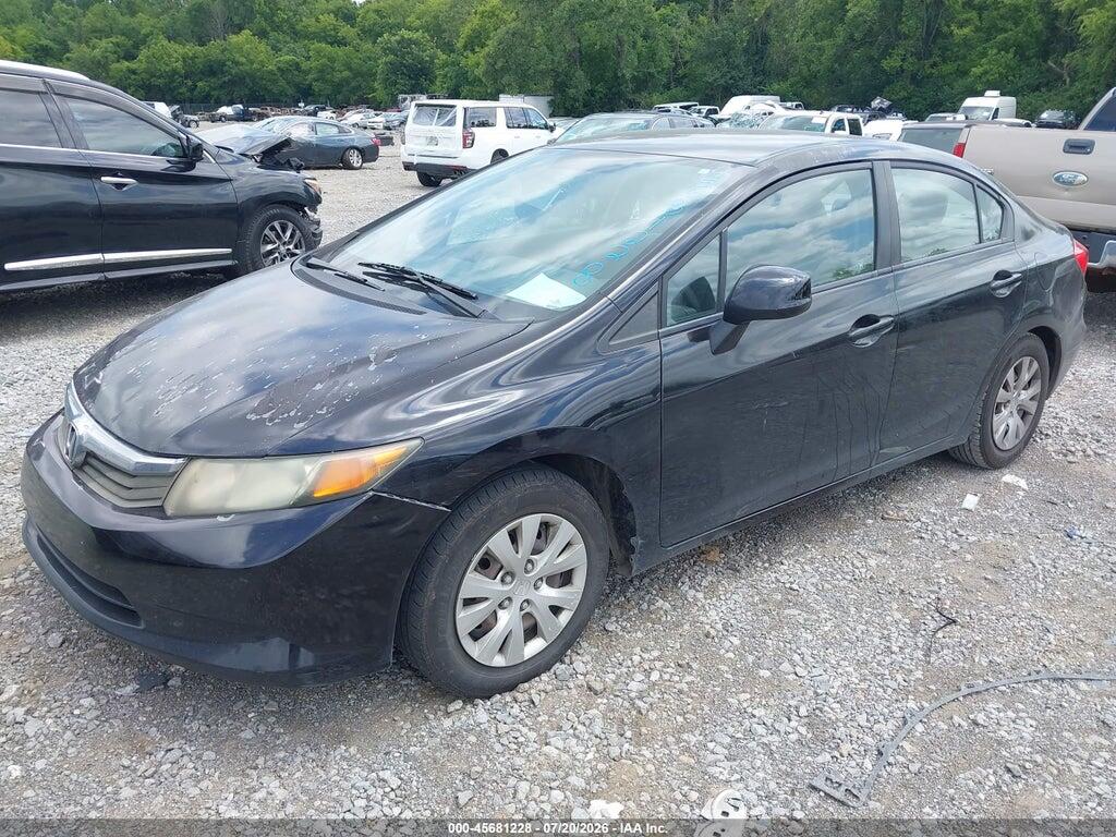 19XFB2F58CE067542 2012 HONDA CIVIC photo no. 2