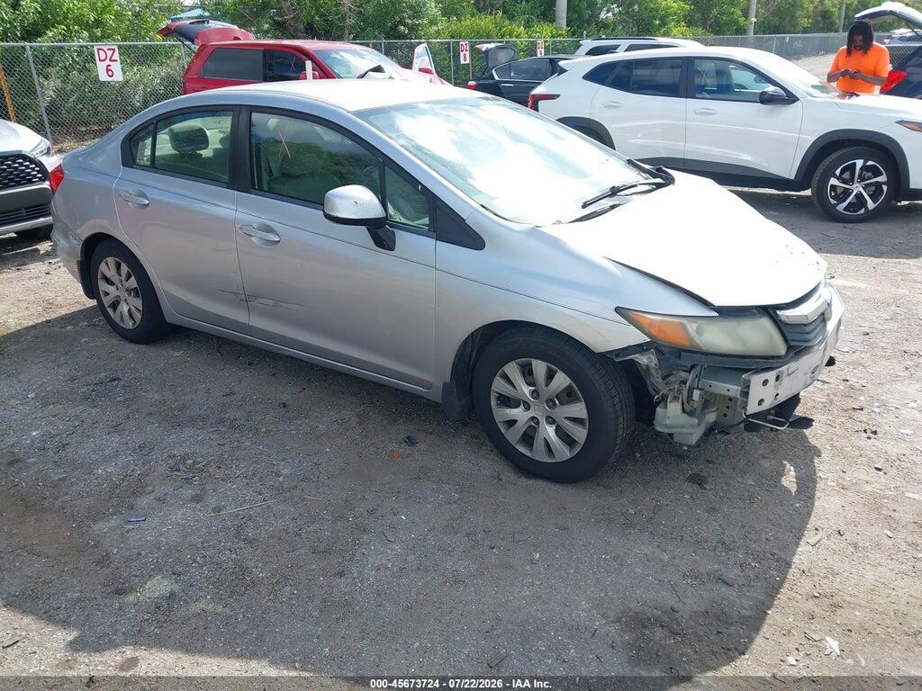 19XFB2F50CE065686 2012 HONDA CIVIC photo no. 1
