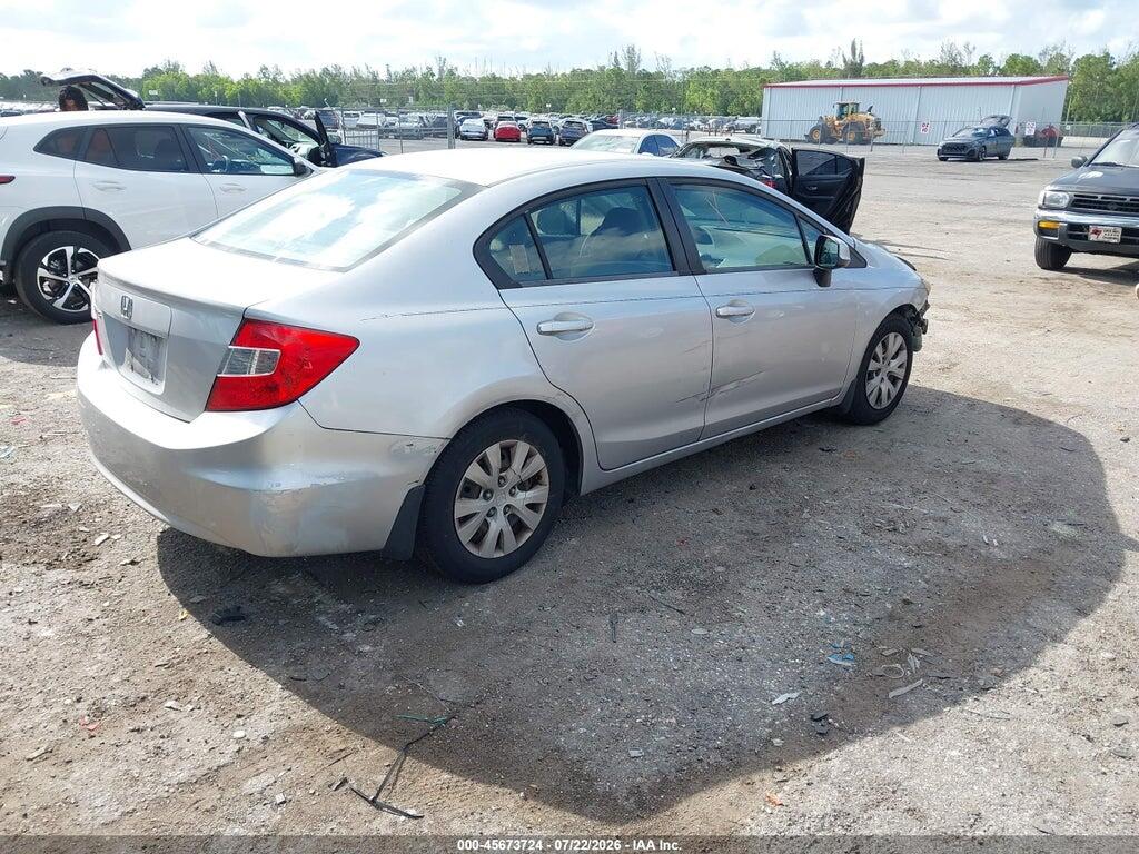 19XFB2F50CE065686 2012 HONDA CIVIC photo no. 4