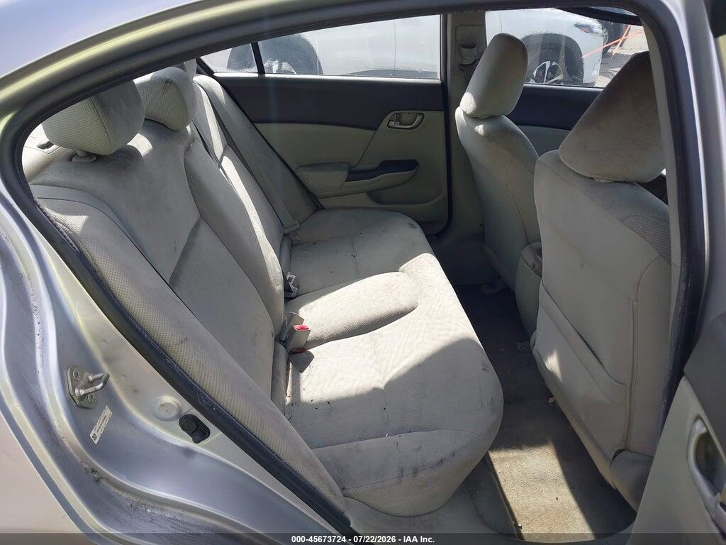 19XFB2F50CE065686 2012 HONDA CIVIC photo no. 8