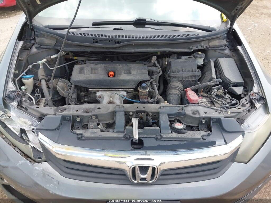 19XFB2F84CE040493 2012 HONDA CIVIC photo no. 10