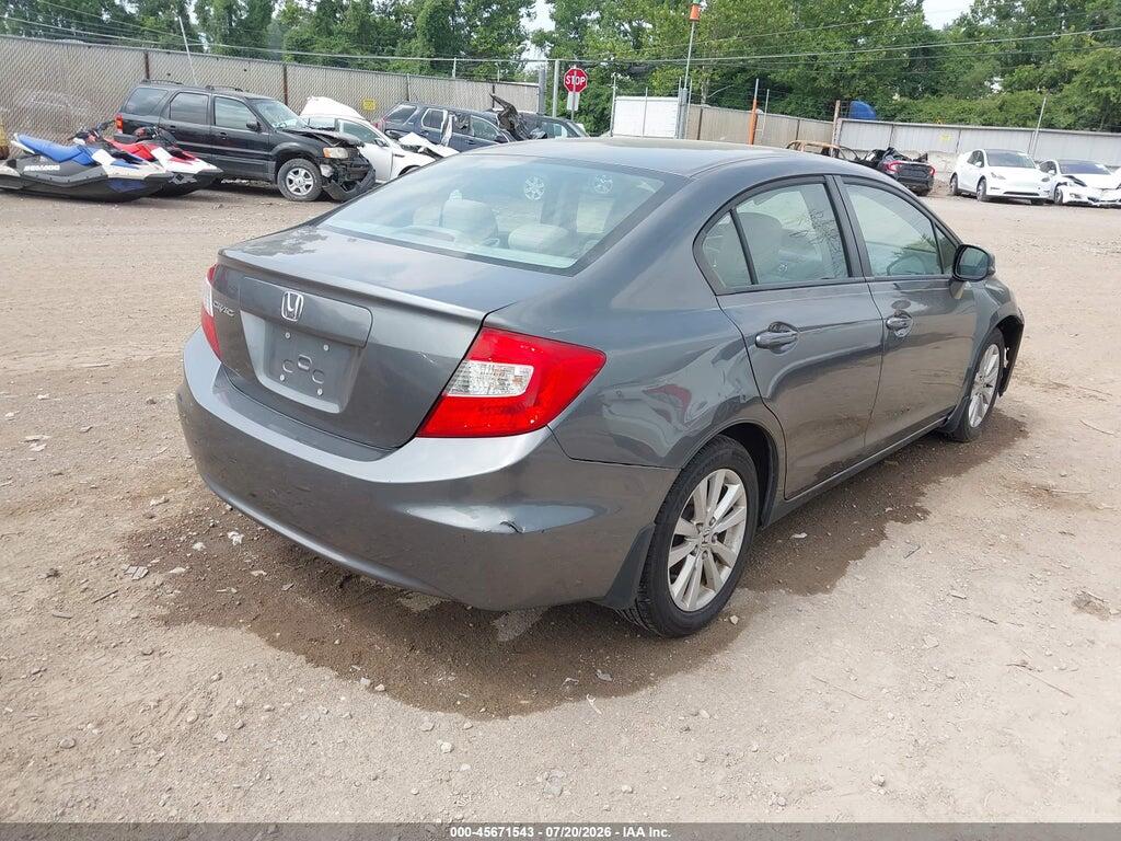 19XFB2F84CE040493 2012 HONDA CIVIC photo no. 4