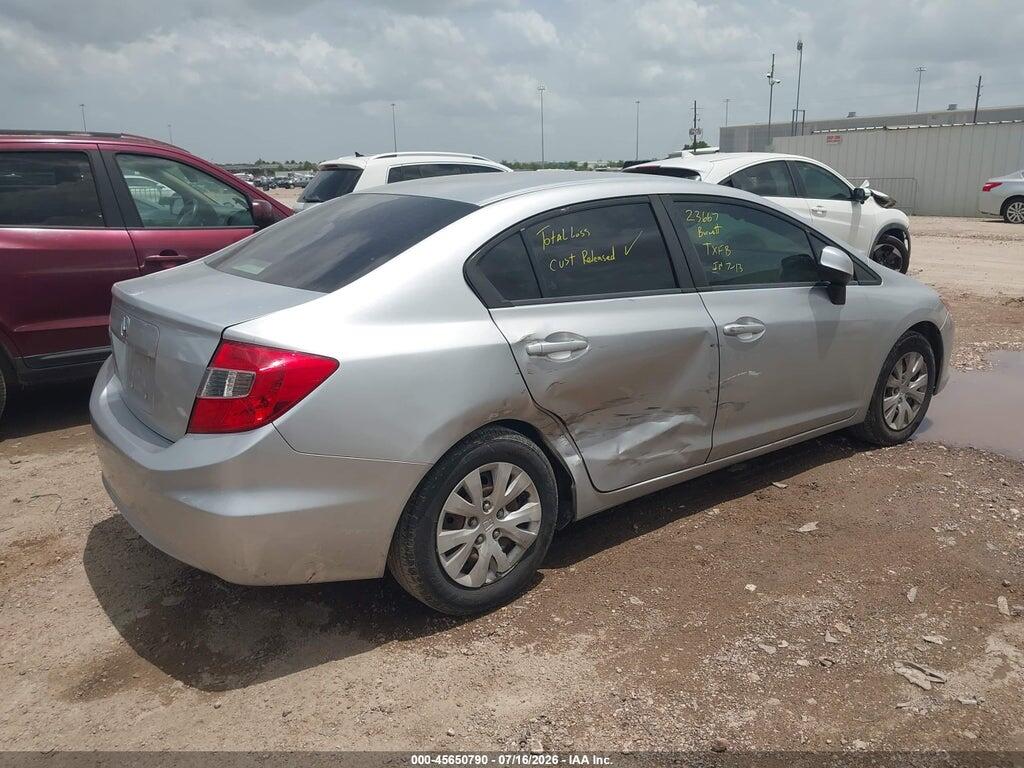 2HGFB2F58CH595829 2012 HONDA CIVIC photo no. 4