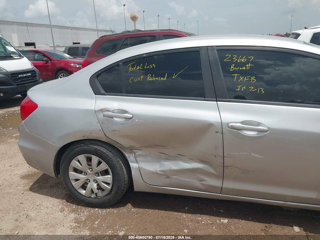 2HGFB2F58CH595829 2012 HONDA CIVIC photo no. 6