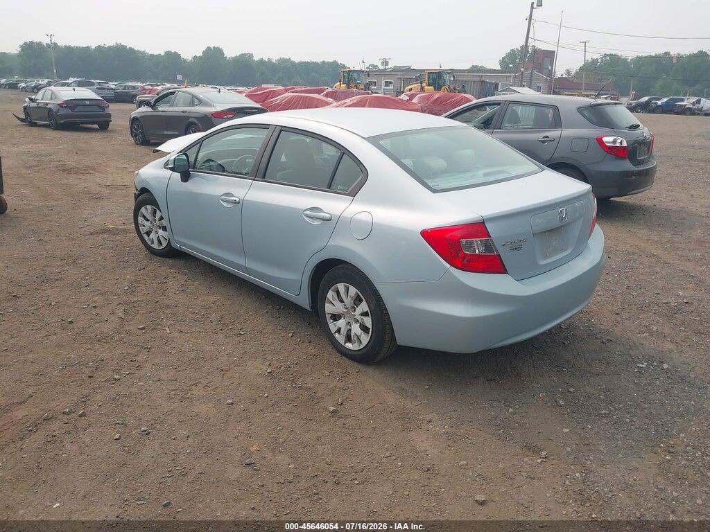 19XFB2F52CE361647 2012 HONDA CIVIC photo no. 3