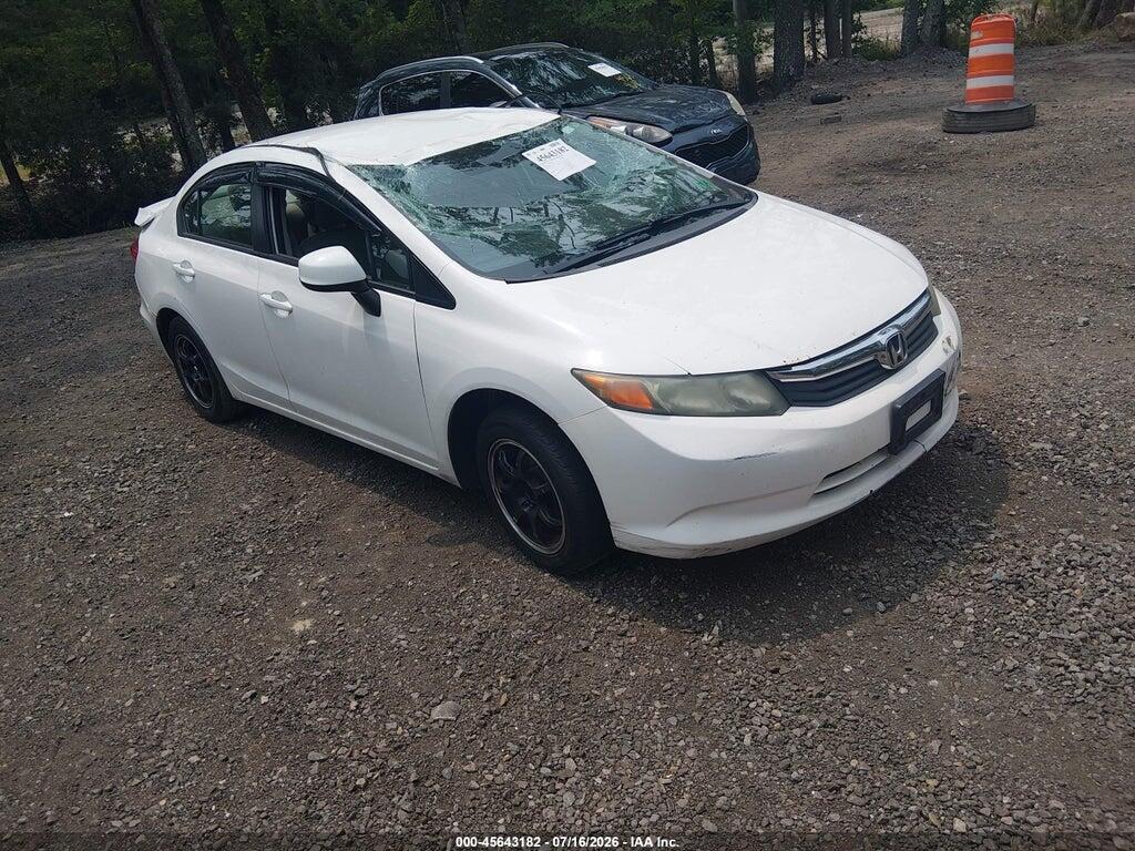 19XFB2F56CE327453 2012 HONDA CIVIC photo no. 1
