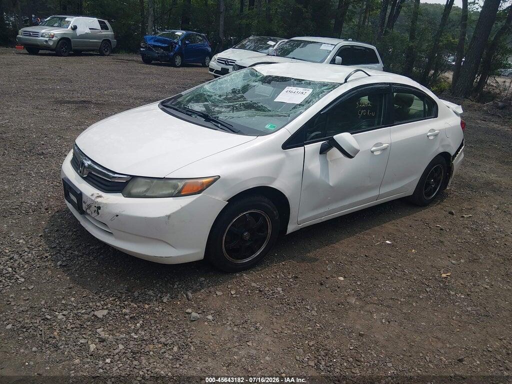 19XFB2F56CE327453 2012 HONDA CIVIC photo no. 2