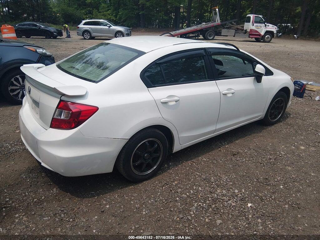 19XFB2F56CE327453 2012 HONDA CIVIC photo no. 4