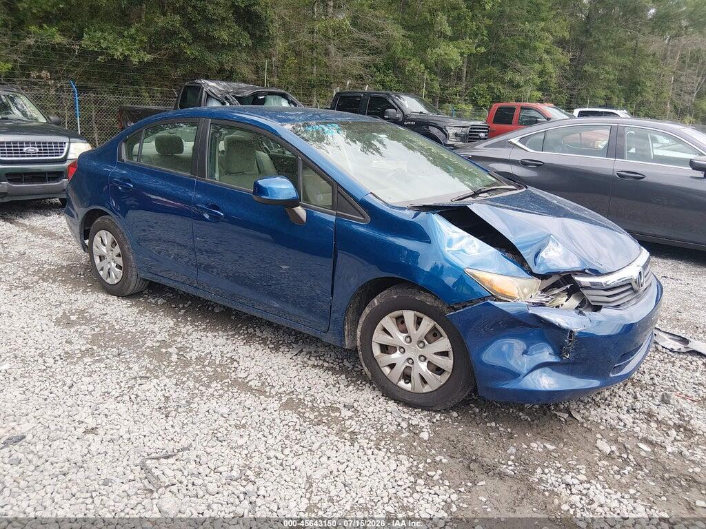 19XFB2F5XCE028838 2012 HONDA CIVIC photo no. 1