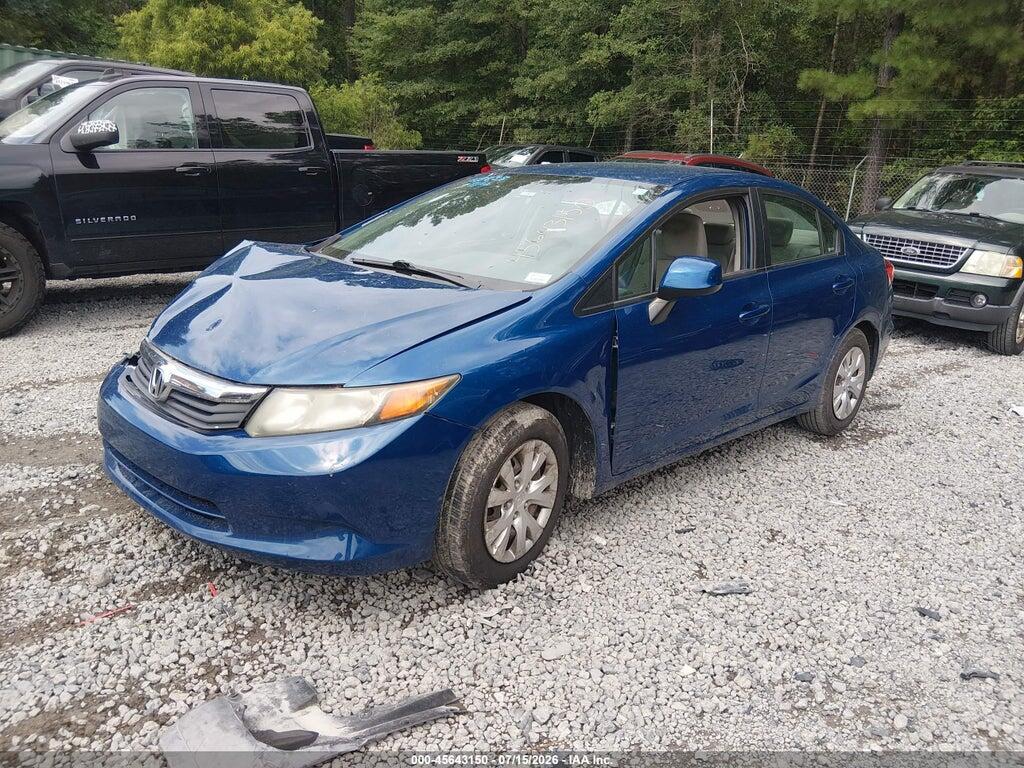 19XFB2F5XCE028838 2012 HONDA CIVIC photo no. 2