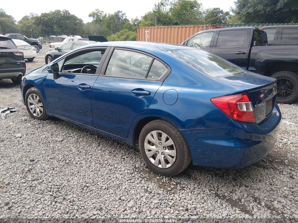 19XFB2F5XCE028838 2012 HONDA CIVIC photo no. 3
