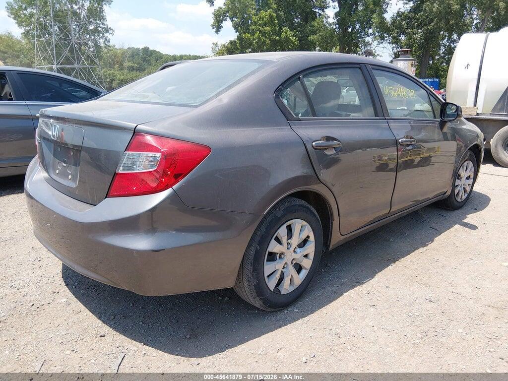 19XFB2F51CE103703 2012 HONDA CIVIC photo no. 4