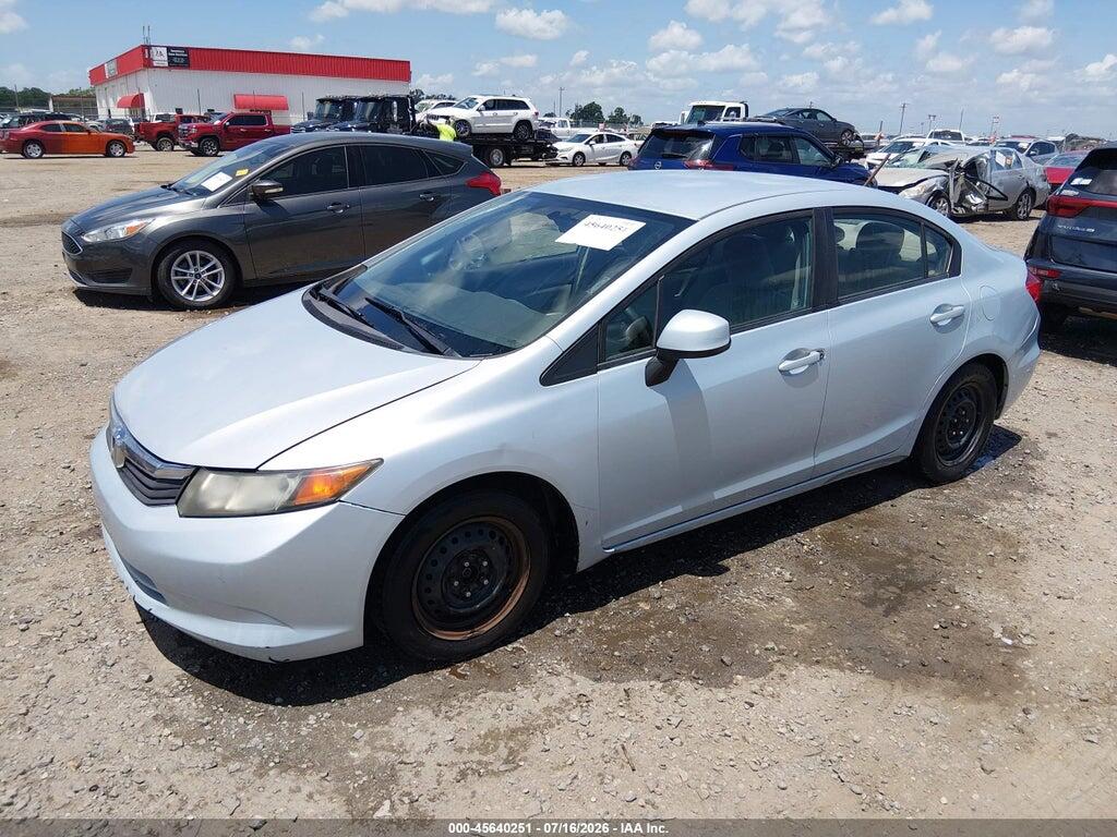 2HGFB2F51CH562641 2012 HONDA CIVIC photo no. 2