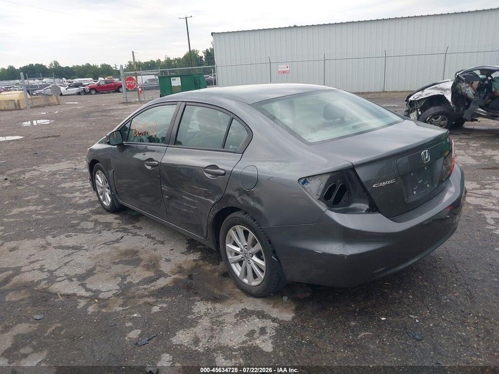 19XFB2F92CE308126 2012 HONDA CIVIC photo no. 3