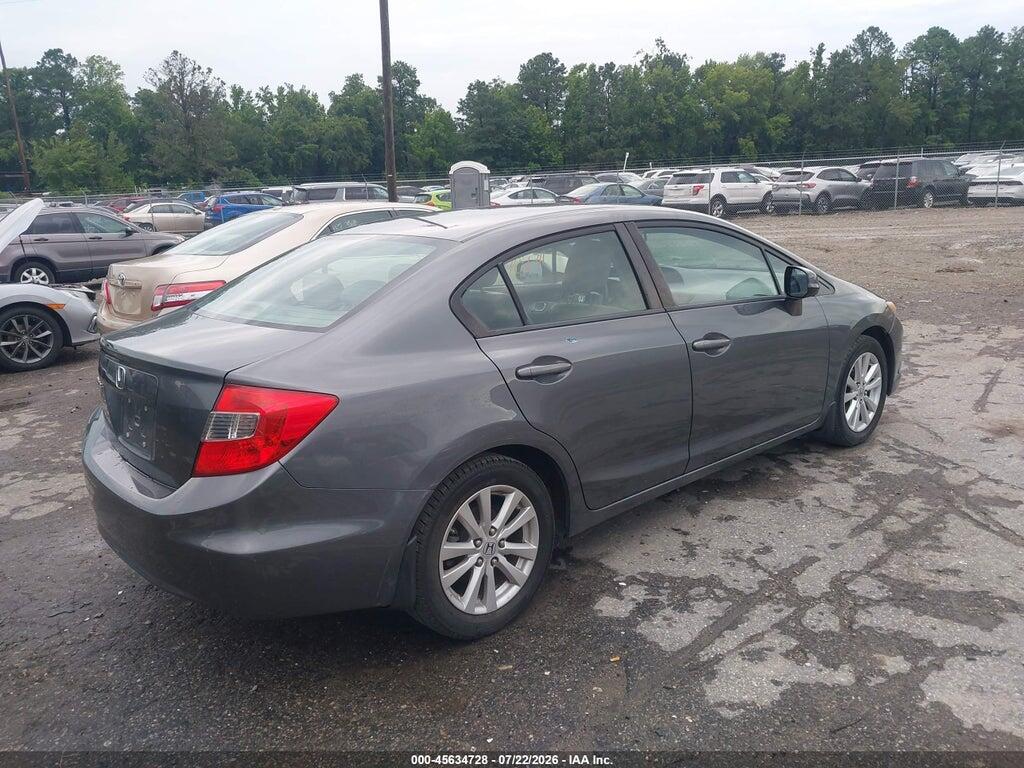 19XFB2F92CE308126 2012 HONDA CIVIC photo no. 4