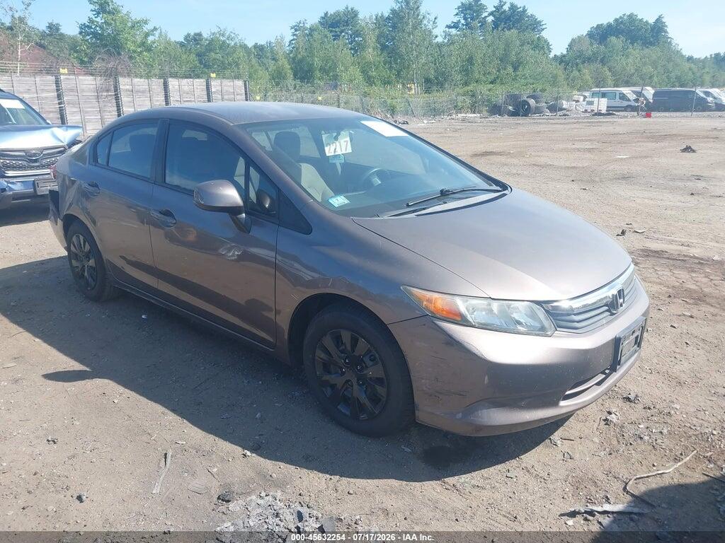 2HGFB2F53CH529480 2012 HONDA CIVIC photo no. 1