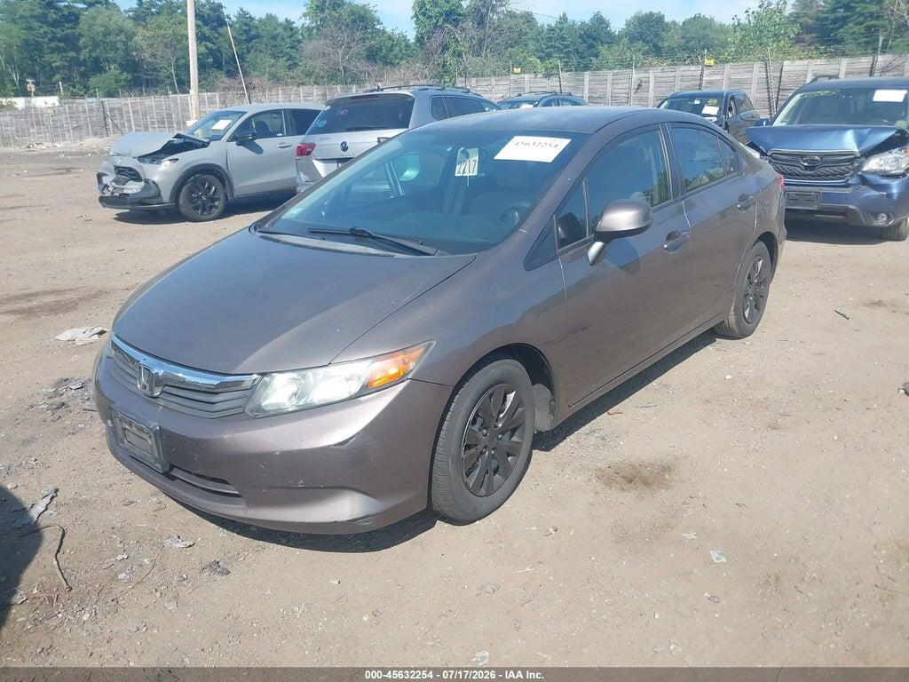 2HGFB2F53CH529480 2012 HONDA CIVIC photo no. 2