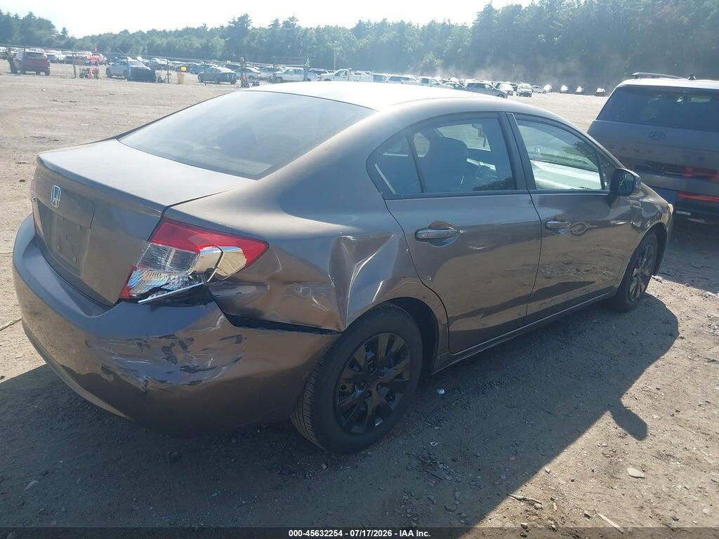2HGFB2F53CH529480 2012 HONDA CIVIC photo no. 4