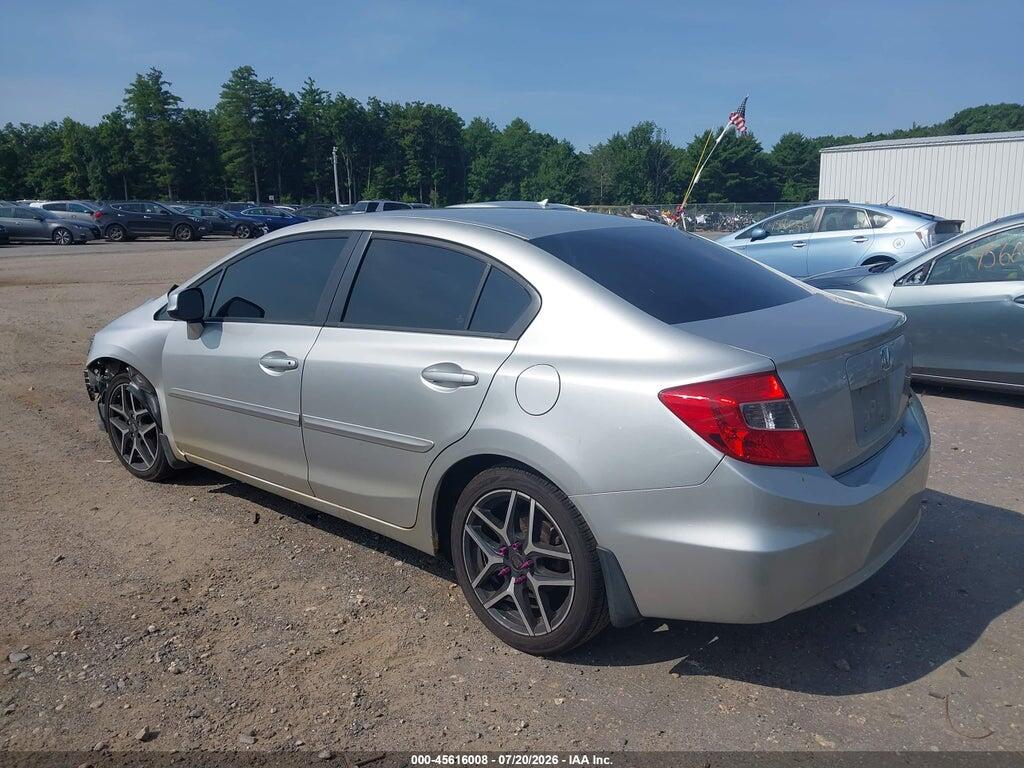 19XFB2F86CE320383 2012 HONDA CIVIC photo no. 3