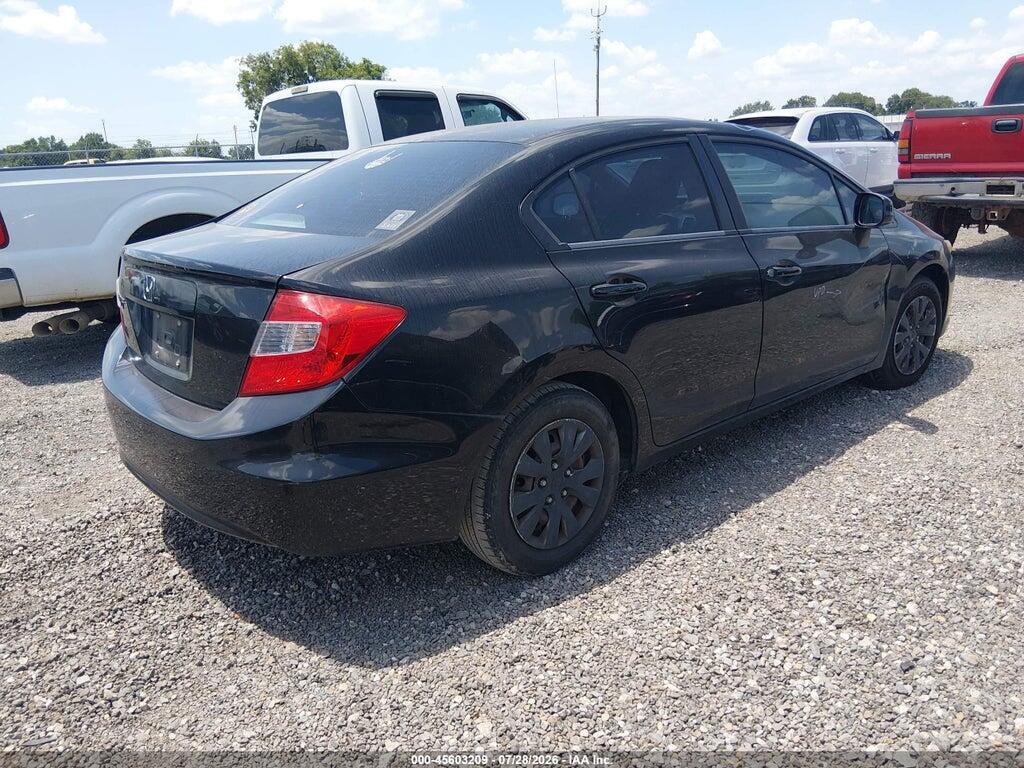 19XFB2F50CE318926 2012 HONDA CIVIC photo no. 4