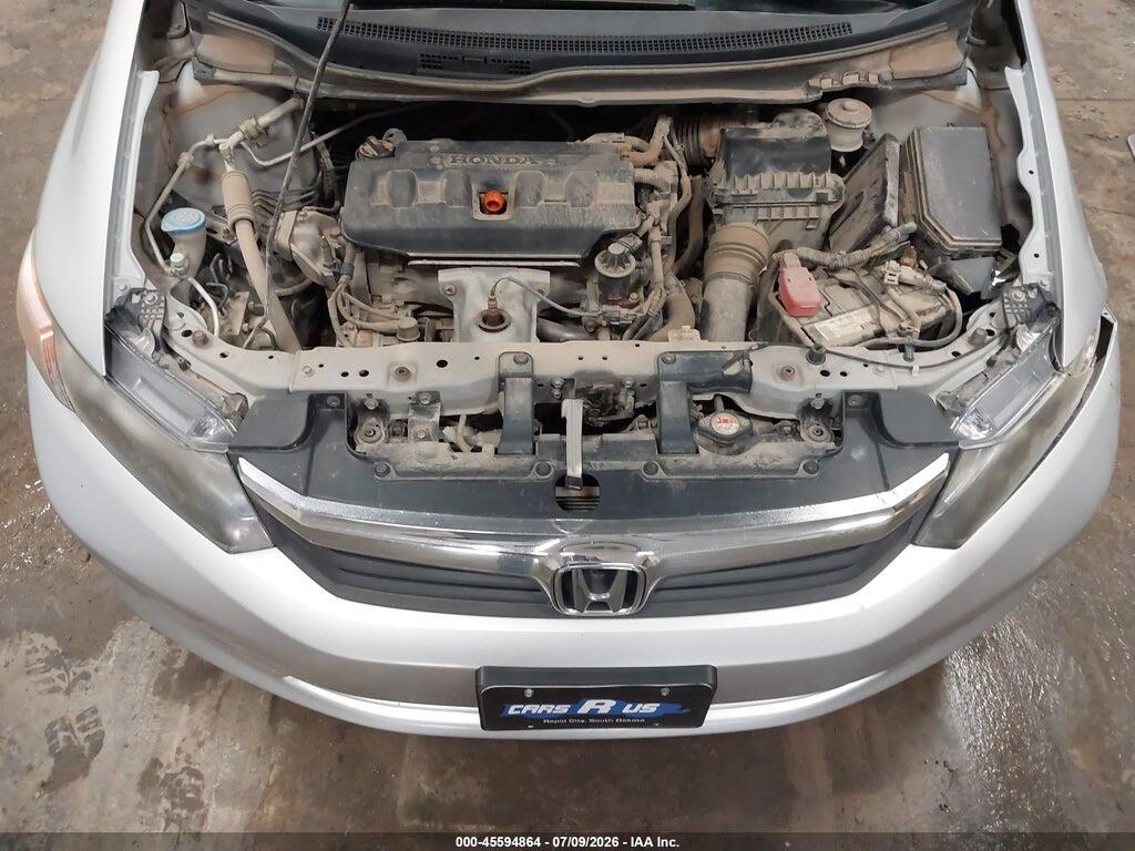 2HGFB2F55CH588983 2012 HONDA CIVIC photo no. 10