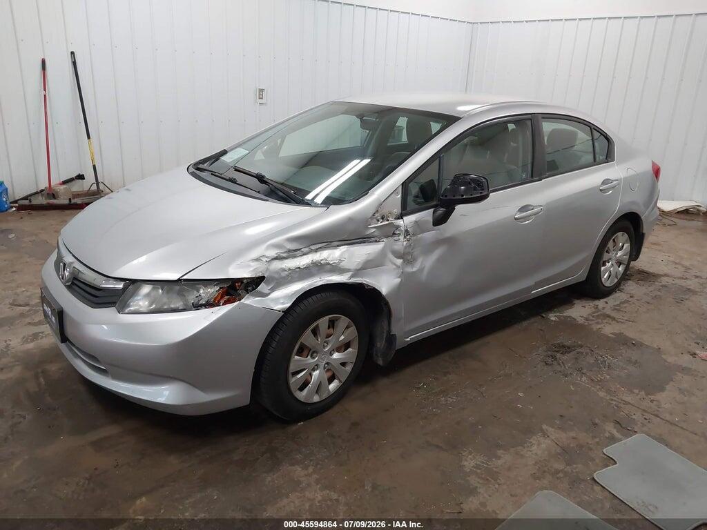 2HGFB2F55CH588983 2012 HONDA CIVIC photo no. 2