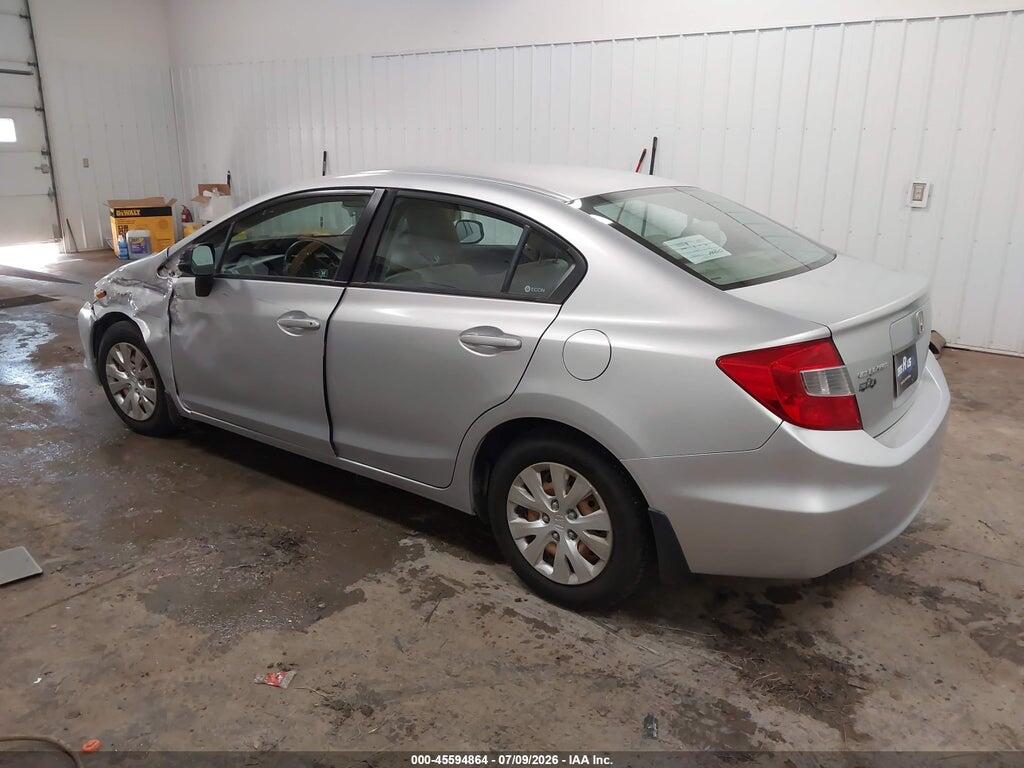 2HGFB2F55CH588983 2012 HONDA CIVIC photo no. 3