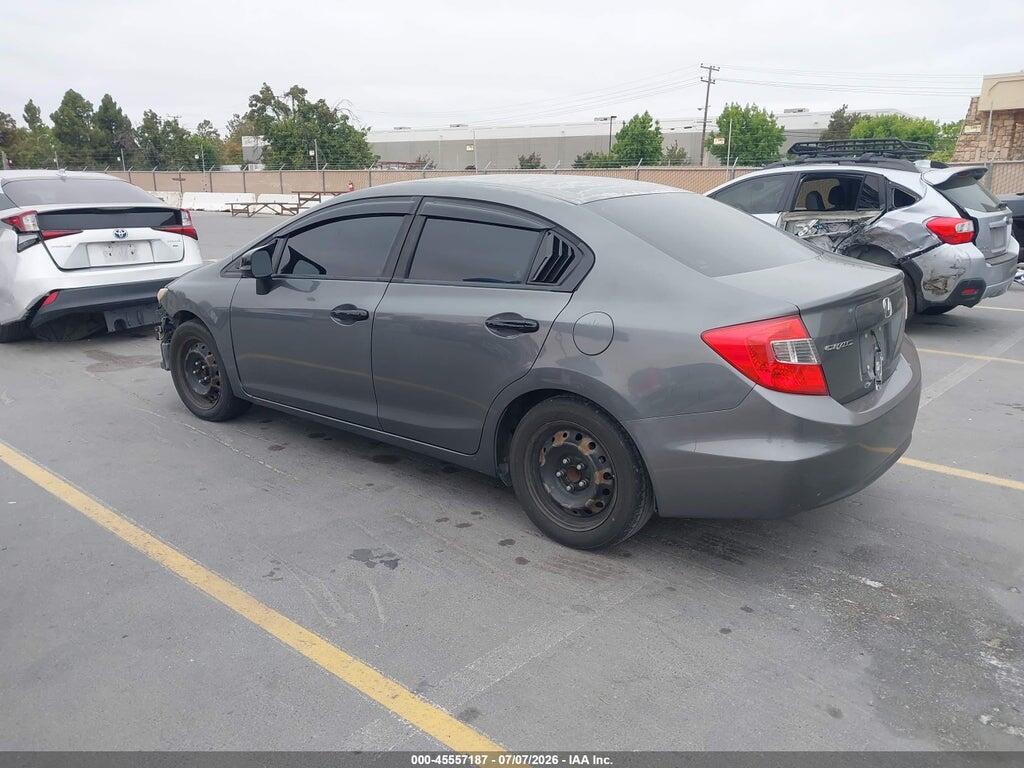 19XFB2F53CE304583 2012 HONDA CIVIC photo no. 3