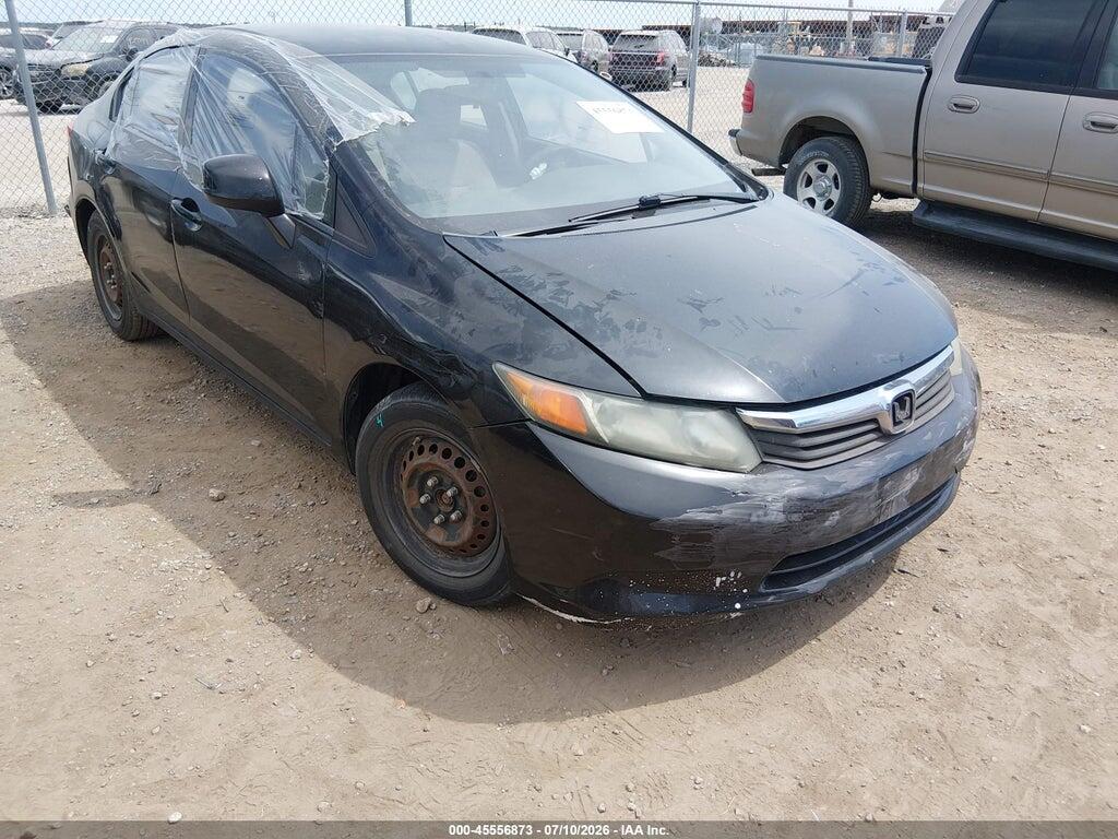 2HGFB2F50CH611103 2012 HONDA CIVIC photo no. 1