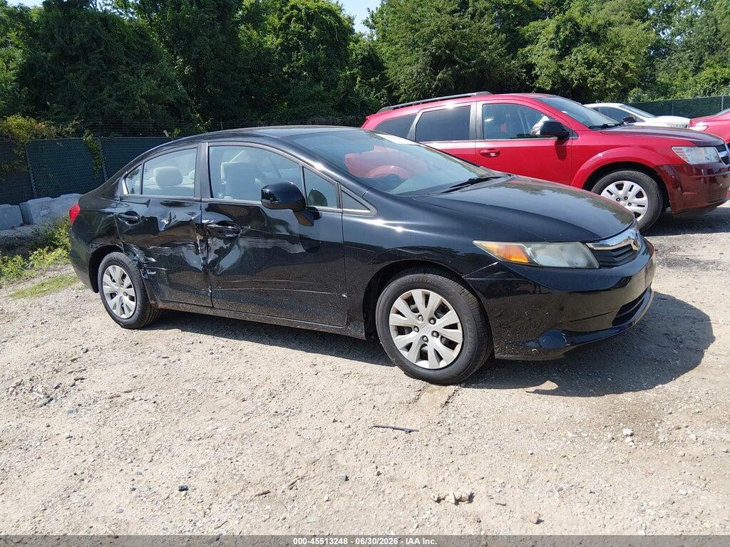 2HGFB2F59CH600178 2012 HONDA CIVIC photo no. 1