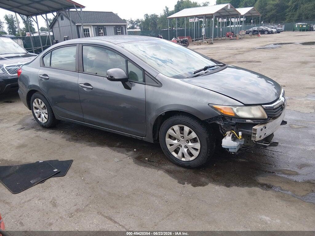 19XFB2F55CE387658 2012 HONDA CIVIC photo no. 1