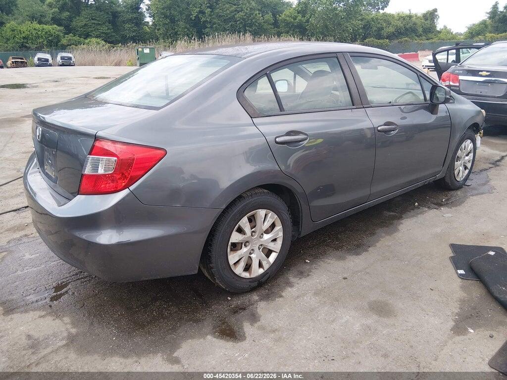 19XFB2F55CE387658 2012 HONDA CIVIC photo no. 4