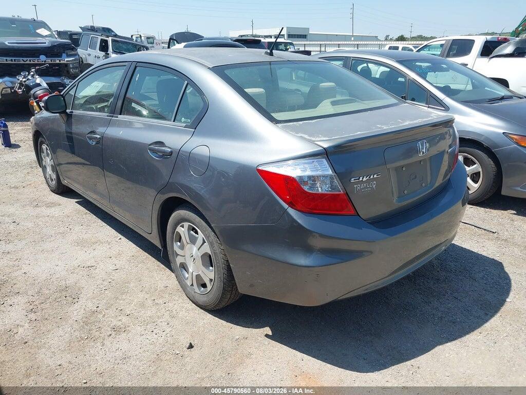 JHMFB4F27CS005188 2012 HONDA CIVIC HYBRID photo no. 3