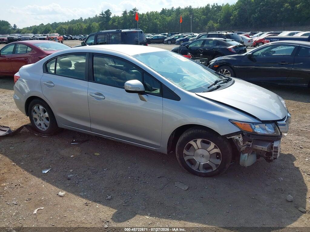 JHMFB4F39CS001197 2012 HONDA CIVIC HYBRID photo no. 1