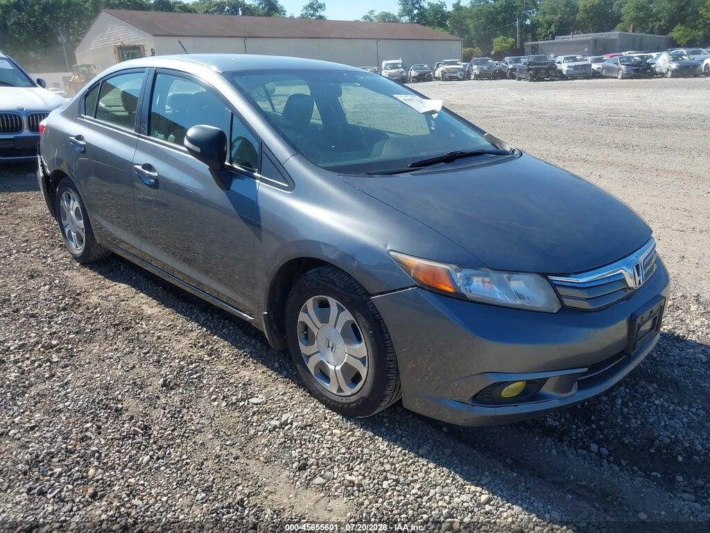 JHMFB4F32CS003020 2012 HONDA CIVIC HYBRID photo no. 1