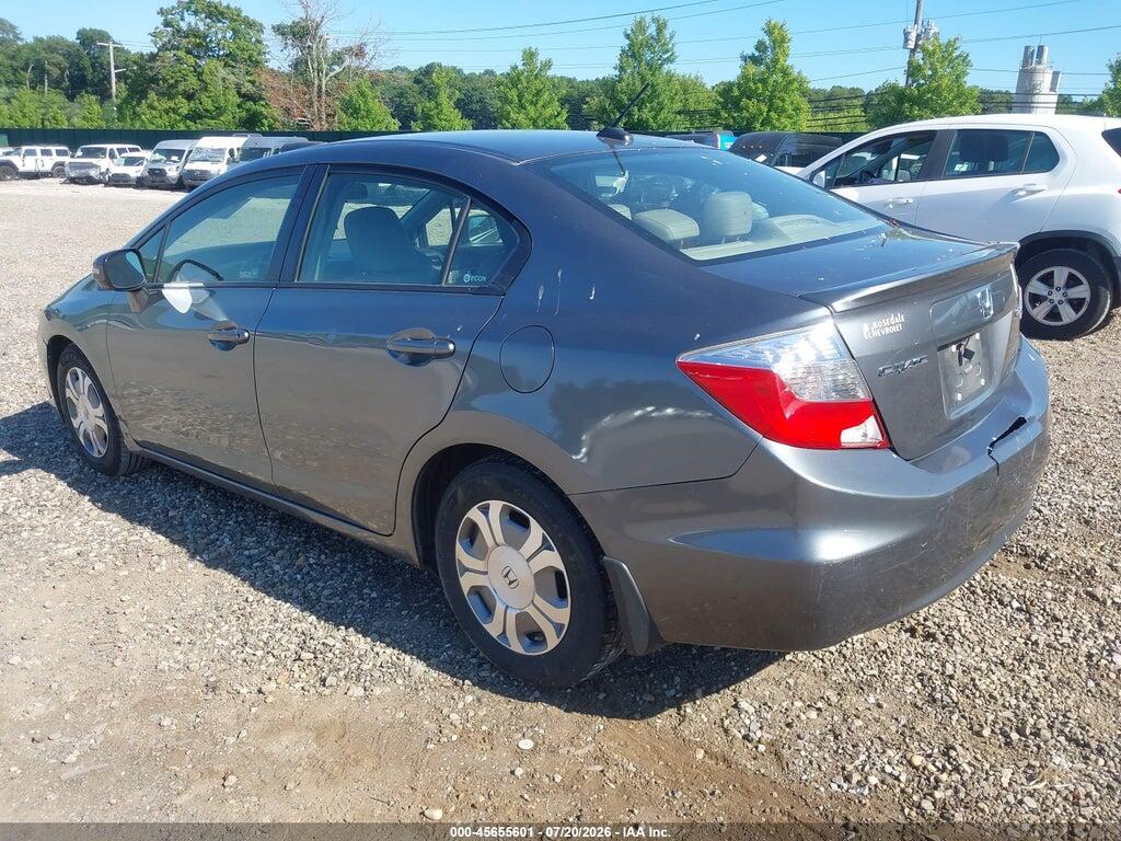 JHMFB4F32CS003020 2012 HONDA CIVIC HYBRID photo no. 3