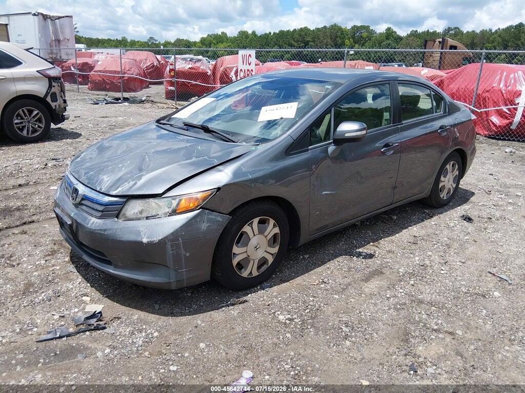 JHMFB4F20CS003590 2012 HONDA CIVIC HYBRID photo no. 2