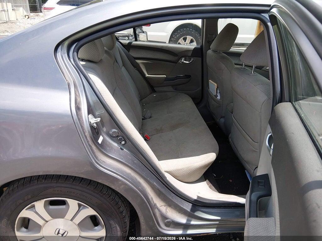 JHMFB4F20CS003590 2012 HONDA CIVIC HYBRID photo no. 8