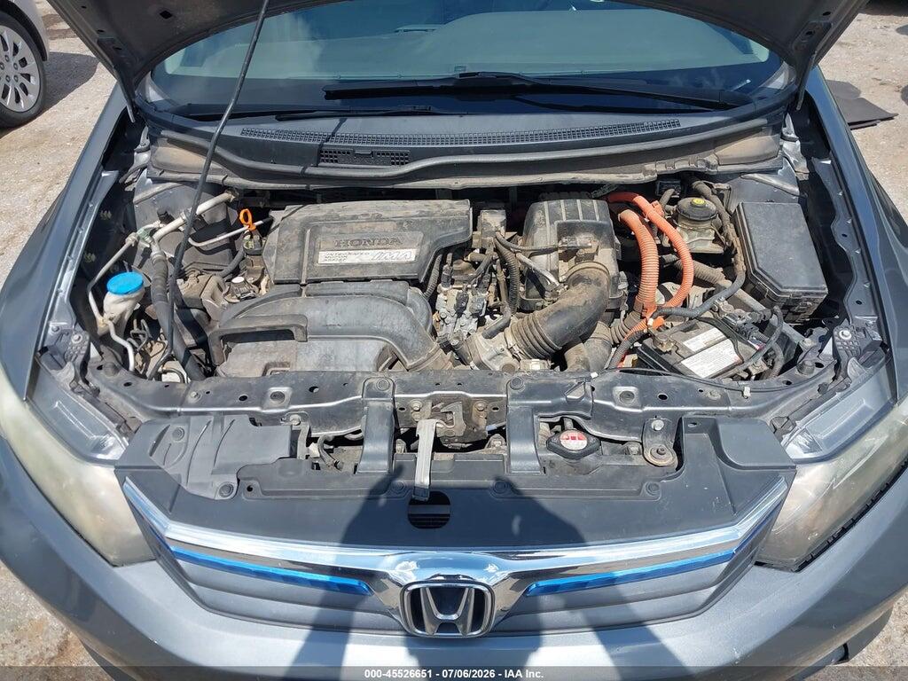 JHMFB4F21CS005669 2012 HONDA CIVIC HYBRID photo no. 10