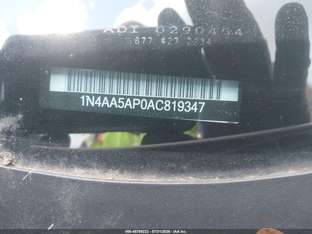1N4AA5AP0AC819347 2010 NISSAN MAXIMA photo no. 12