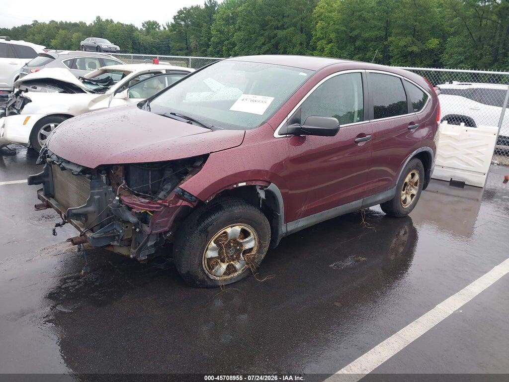 5J6RM4H34CL079140 2012 HONDA CR-V photo no. 2