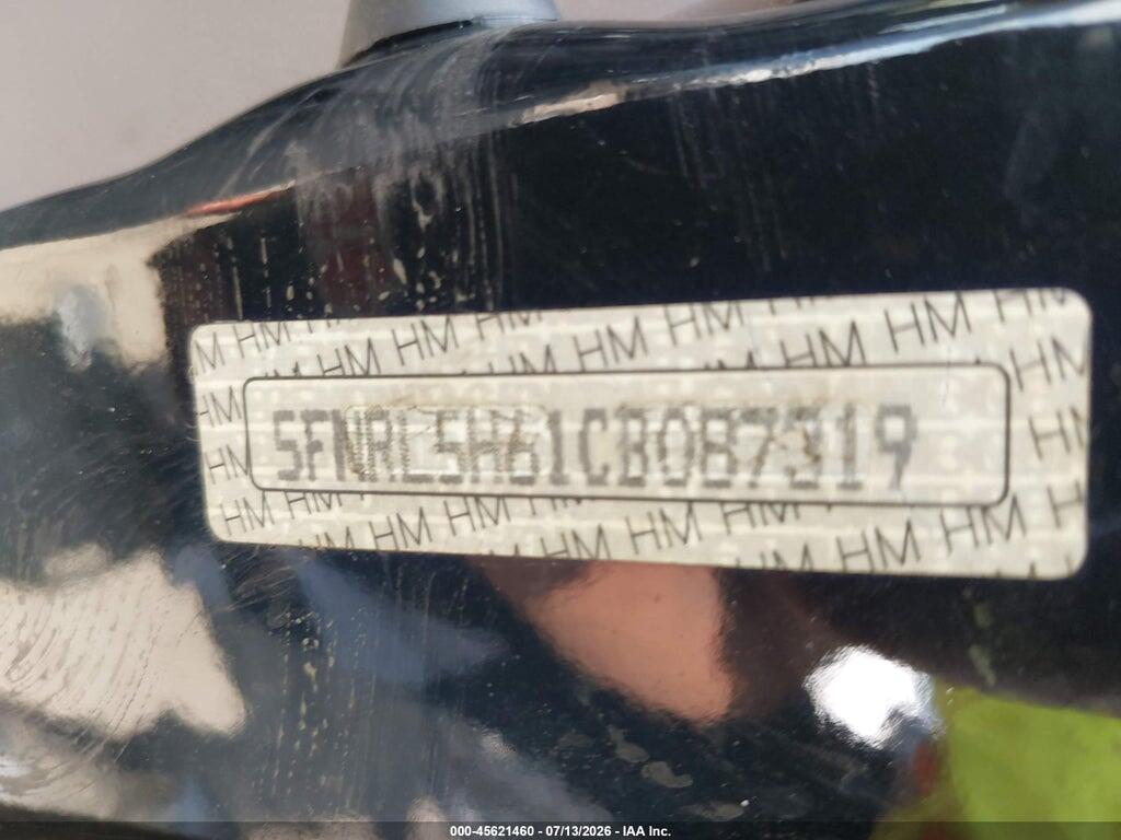 5FNRL5H61CB087319 2012 HONDA ODYSSEY photo no. 9