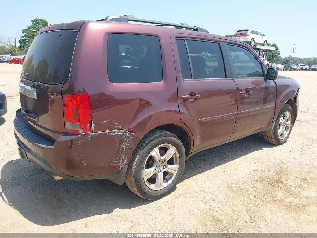 5FNYF3H58CB025561 2012 HONDA PILOT photo no. 4