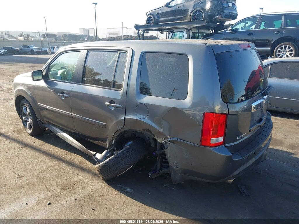 5FNYF3H53CB037049 2012 HONDA PILOT photo no. 3