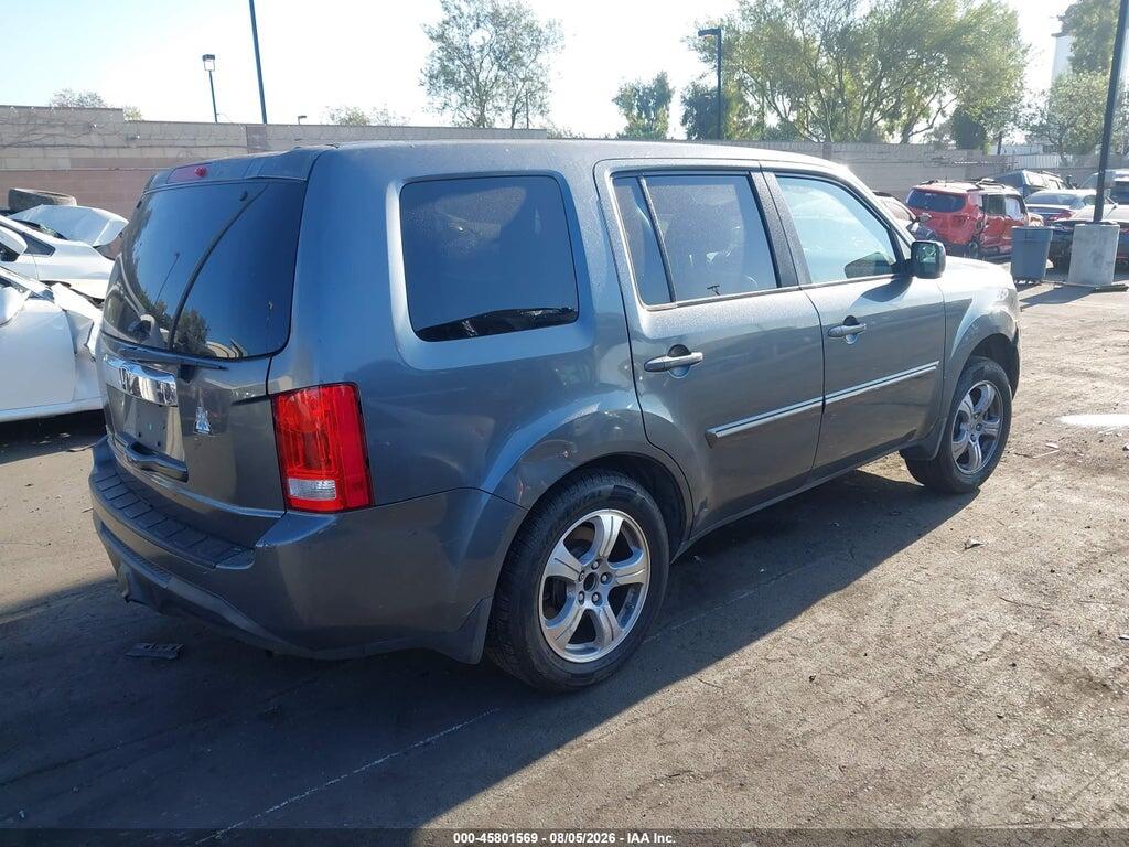 5FNYF3H53CB037049 2012 HONDA PILOT photo no. 4
